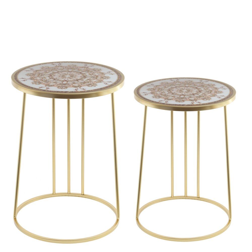 GAEM Набор из 2-х столов декоративных, L34/40 W34/40 H48/53 см