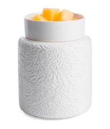 Аромасветильник настольный Ботаника белый Botanical Illumination, Candle Warmers