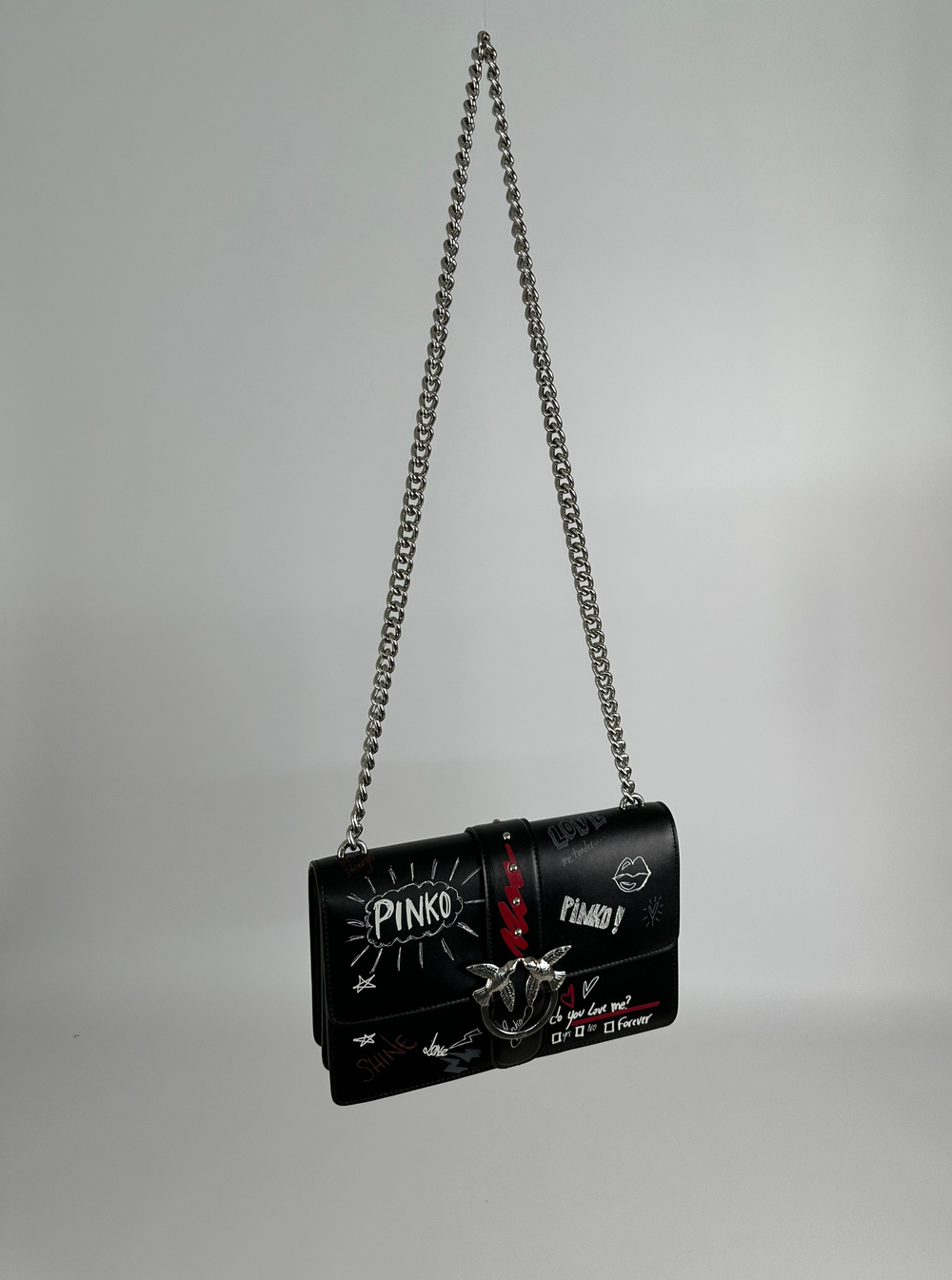 Сумка Pinko Classic Love Graffiti
