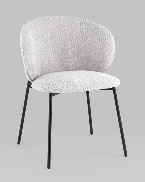 Стул Блейз букле светло-серый