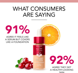 Bourjois Healthy Mix - Легкий тональный крем для естественного макияжа оттенок 55N Deep Beige, 30 ml