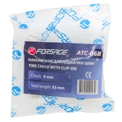 Наконечник для подкачки шин 9мм Forsage F-ATC-06B