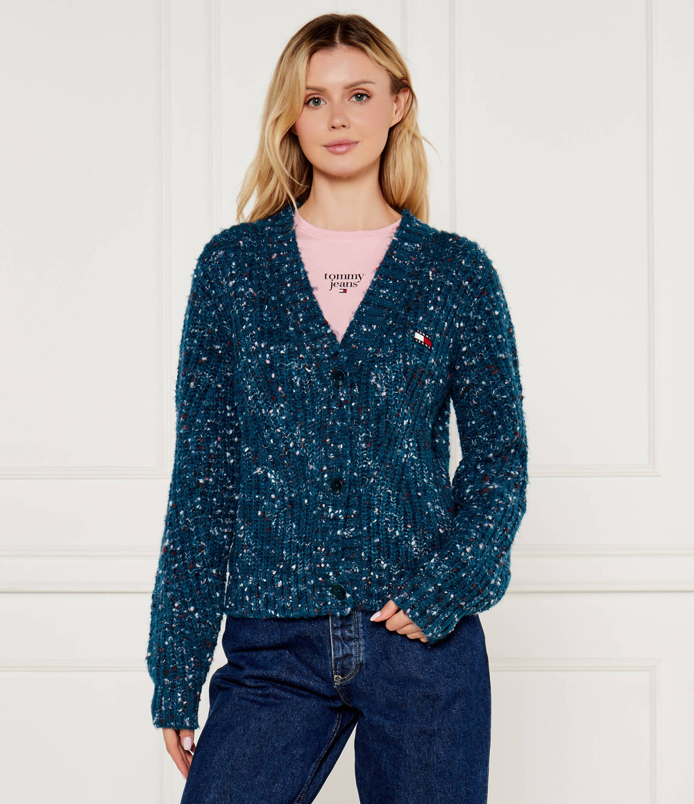 Кардиган Tommy Jeans - морской(DW0DW18672)