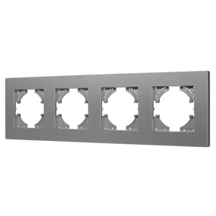 Рамка пластиковая FRM-PERIO-PL-4-GR (Arlight, -) 049760