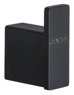 88151-C Одинарный настенный крючок (ЧЕРНЫЙ) GANZER  (20/1шт)