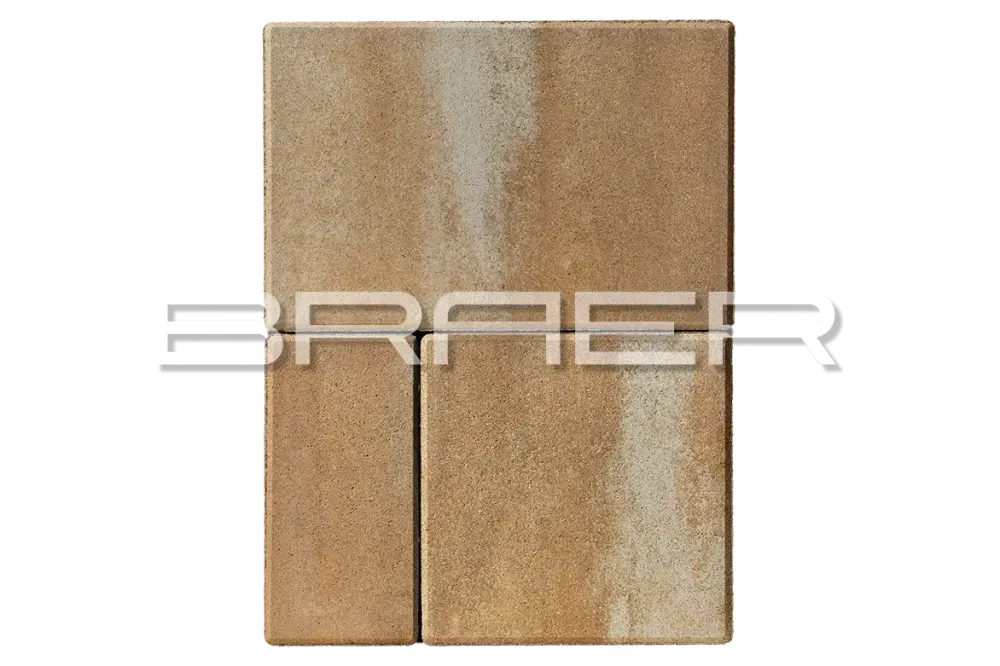 Тротуарная плитка Braer Мозаика, Color Mix Плато, 60 мм