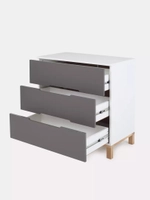 Комод пеленальный Rant Indy 80/3 Moon Grey