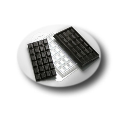 Форма для шоколада ПЛИТКА ДВУСТОРОННЯЯ 25/45, пластик