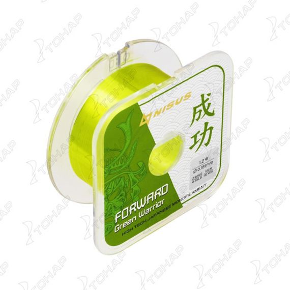 Леска FORWARD Green Warrior 0,181mm/100m Nylon (N-FGW-0181-100) Nisus