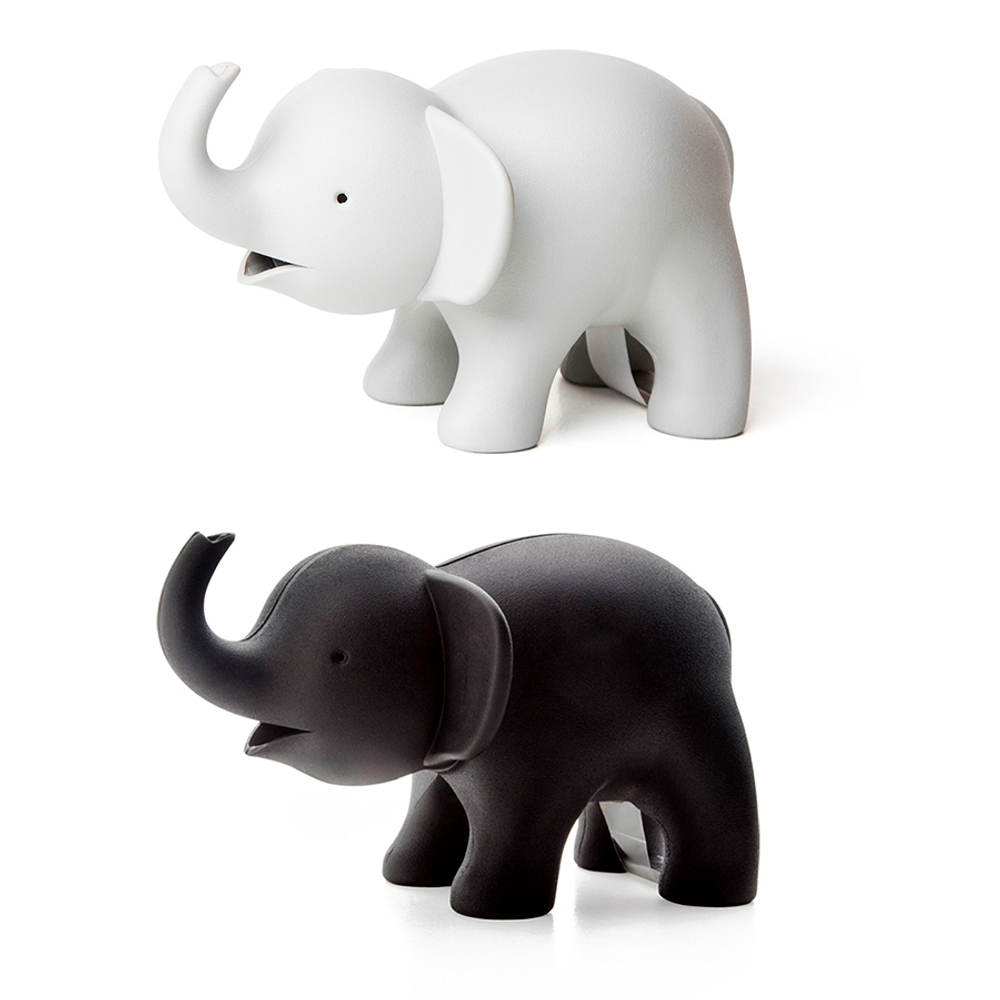 Диспенсер для скотча elephant, серый