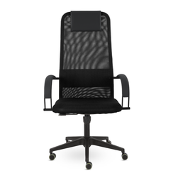 Кресло СН-602 Соло Макс пластик SoloBL Ср S-0401/TW-01/Е11-к (черный)