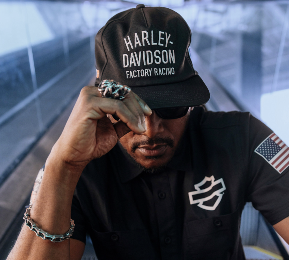 96361-26VX Лимитированная коллекция Harley-Davidson® Factory Racing Twill - бейсболка