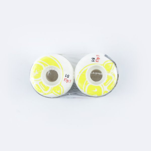 Колеса Pig Pig 3D Conical Yellow 101A артикул:UqyrEFfhiOdbL42MuhDyj3 - купить в магазине Дайс