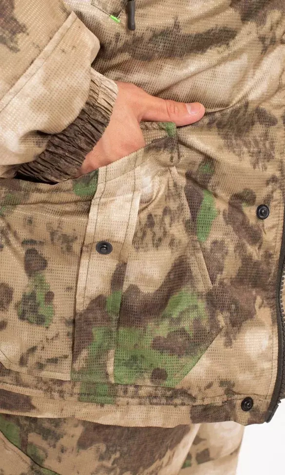 Костюм мужской Onerus Горный -15 (Таслан), Полукомбинезон, Мох