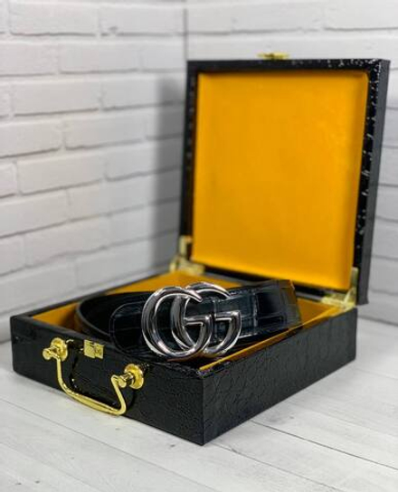 Ремень Gucci из кожи крокодила