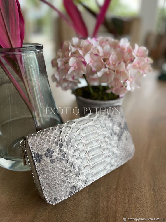 Кошелек из кожи натурального питона WA-236