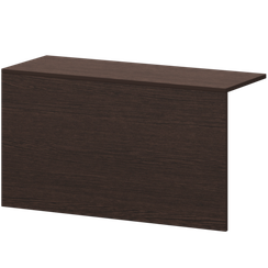Накладка для стойки А-653 Дуб венге 1010x380x560 Ресепшн