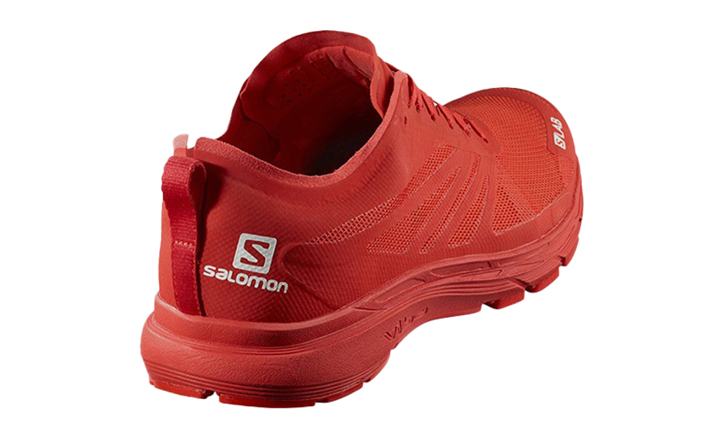 SALOMON Salomon Sonic 3 S-LAB sports comfortable fabric synthetic leather non-slip wear-resistant breathable low-top casual running shoes men's red