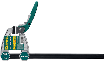 KRAFTOOL KL-300/120, 120 х 300 мм, струбцина F (32019-120-300)