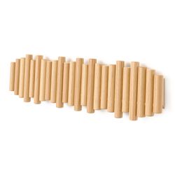 Вешалка настенная Picket, 61 см, 8 крючков, натуральное дерево