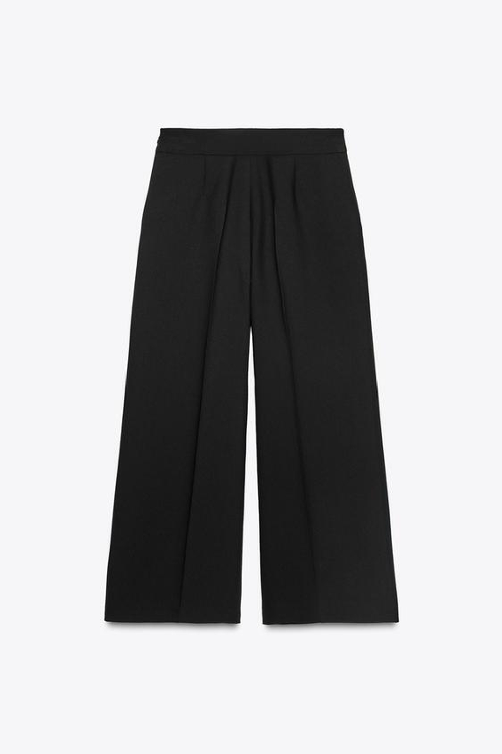 ZARA БРЮКИ-КЮЛОТЫ, ЧЕРНЫЙ