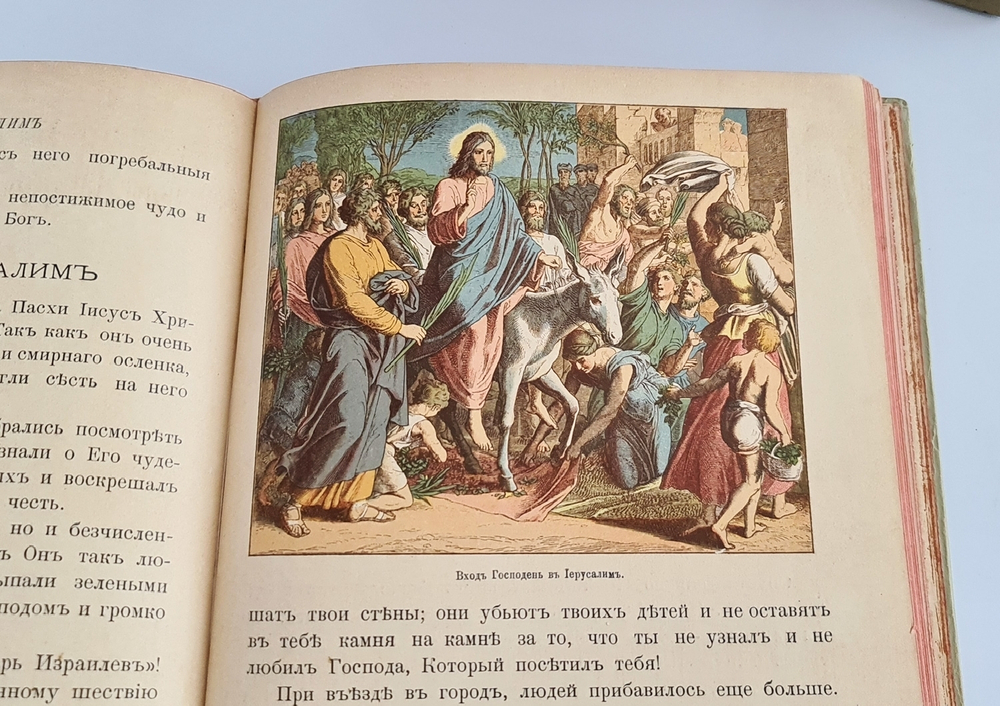 "Моя первая Священная История в рассказах для детей". Свящ. П.Н. Воздвиженский. 1899г.