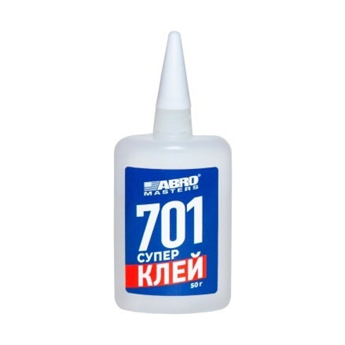 Клей универсальный 50 гр Супер 701  MASTERS  (ABRO)