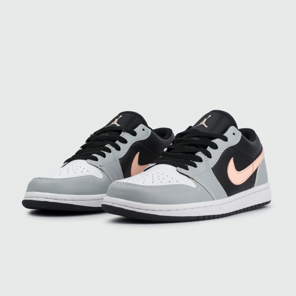 кроссовки Air Jordan 1 Low Grey Black Wmns