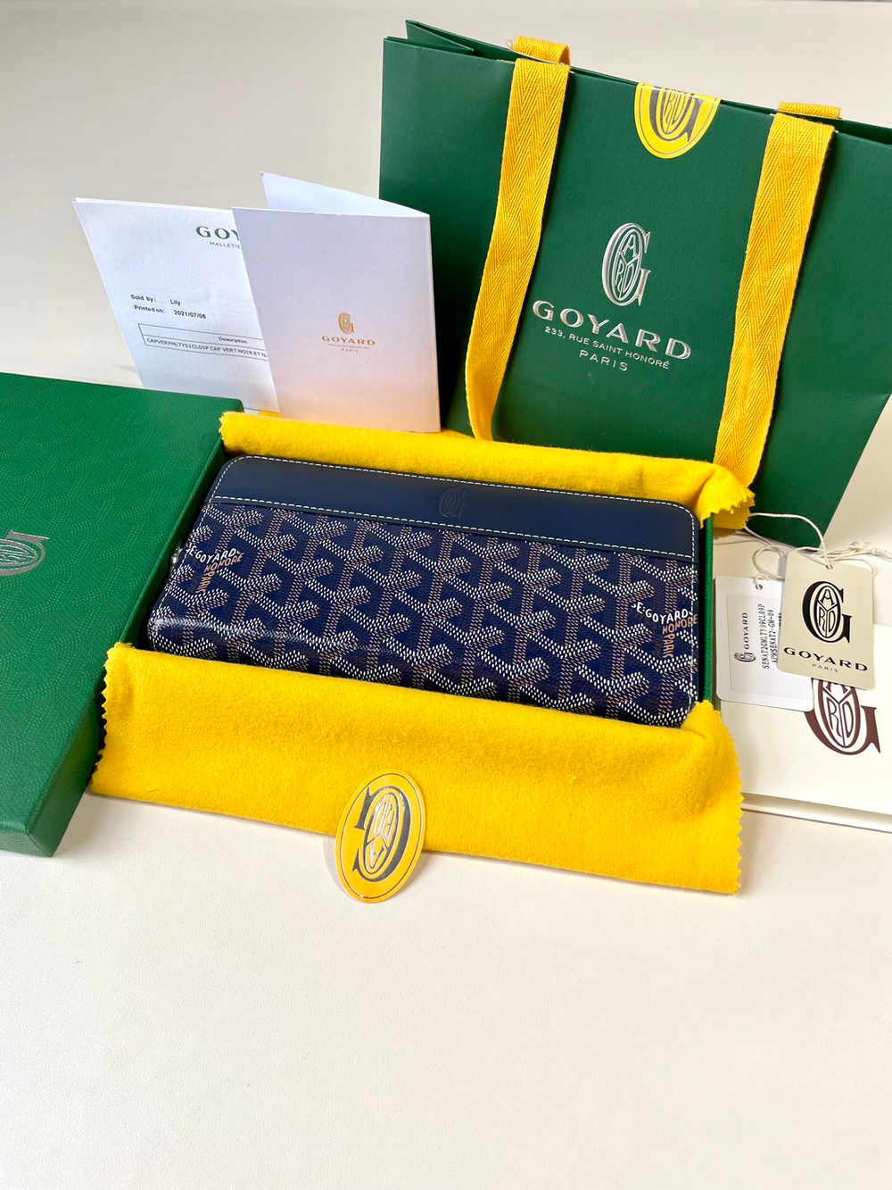 Goyard Matignon GM Wallet