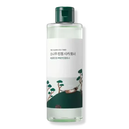 Успокаивающий тонер с экстрактами сосны и центеллы Round Lab Pine Calming Cica Toner 250 мл.