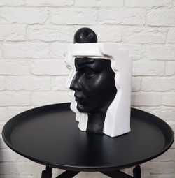 Статуэтка Double-faced ceramic decoration