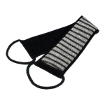 Мочалка Мужская лента, 10см (10х74см с ручками), hard, для бани и сауны, Банные штучки