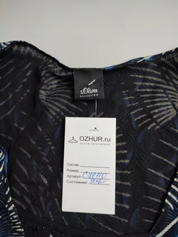 Блузка s.Oliver комбинированная 50 размер