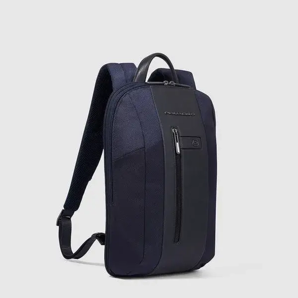 Рюкзак тонкий с расширением Piquadro Brief/Blue