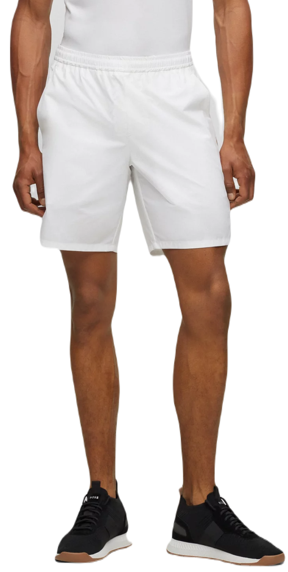 Мужские теннисные шорты BOSS x Matteo Berrettini Break Shorts - белый