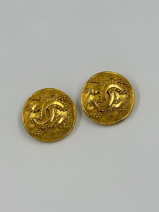 Клипсы Виноград Chanel