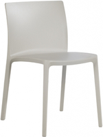 Стул пластиковый Papatya Evo-S, светло-серый