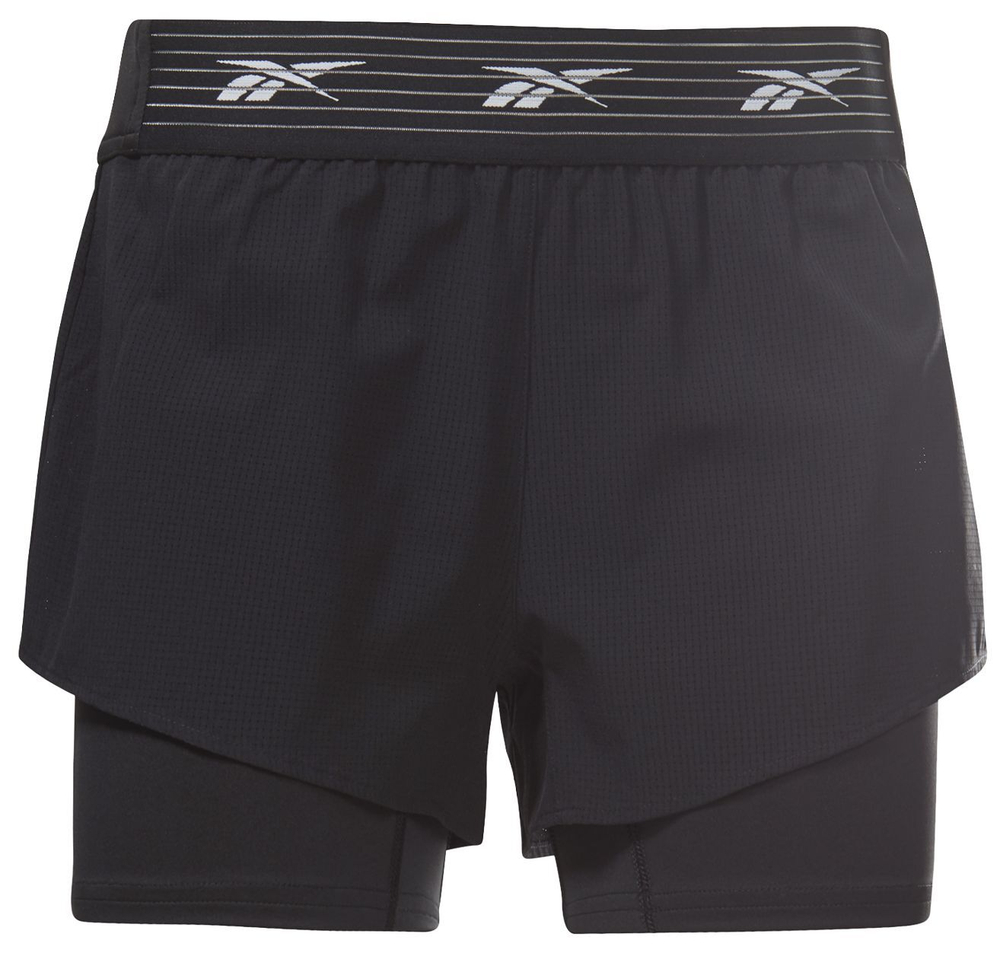 Женские Шорты теннисные Reebok Epic Two-In-One Shorts W - черный