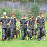 Костюм для дрессировщика Fordogtrainers «PROTECTIVE SUIT» из мембранной ткани.