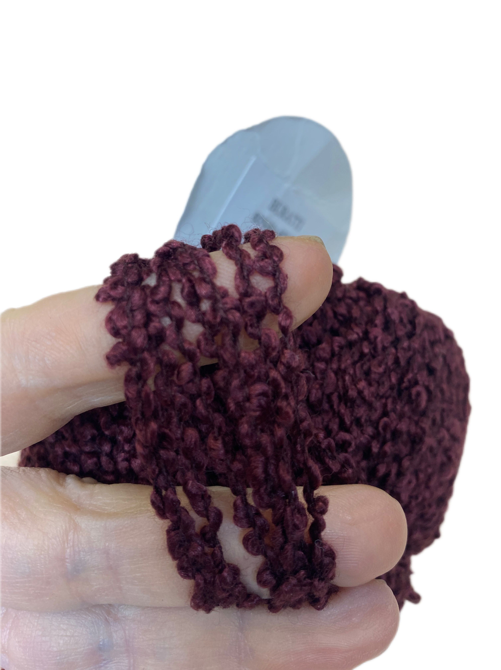 Пряжа от Filati мелкое букле (Италия) Buratti. 60% шерсть 40% шелк.1 моток (50г- 85м)