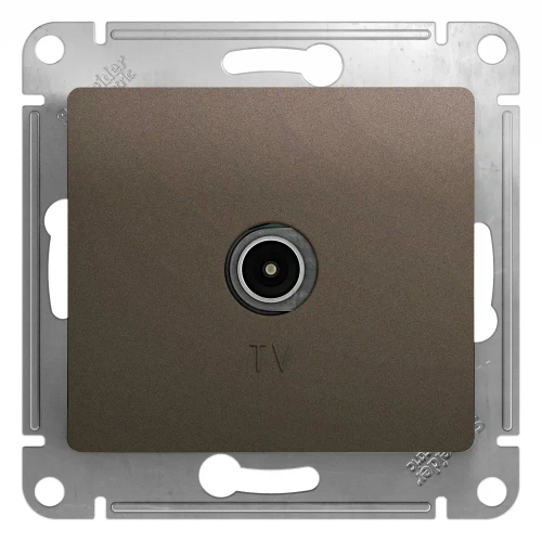 Glossa TV Антенна коннектор, механизм, Шоколад