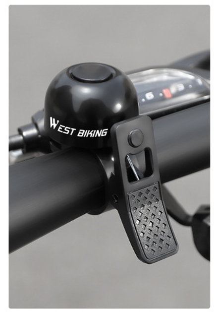 Звонок ударный West Rider,(YP07060592) All черный