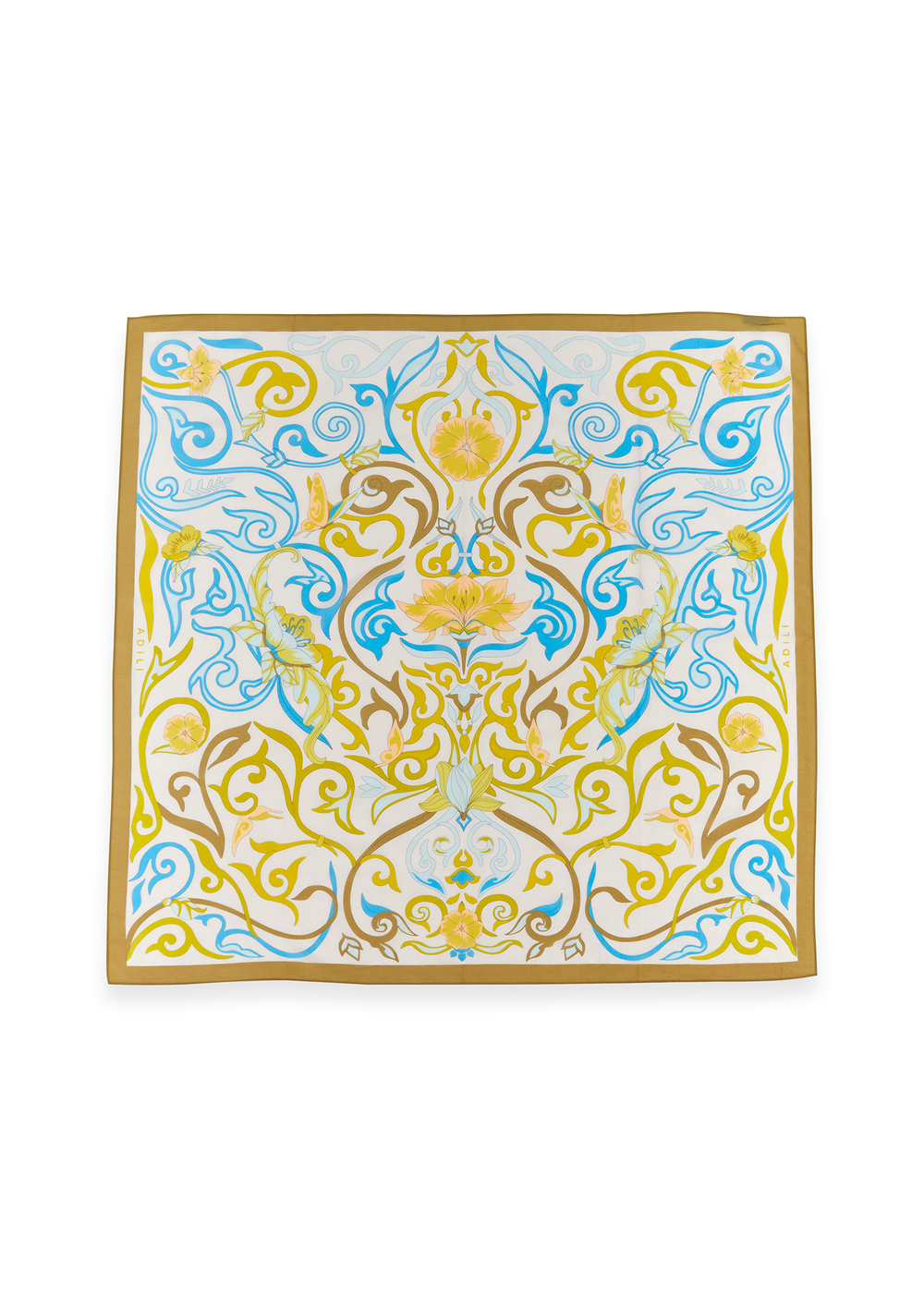 ПЛАТОК шелк-хлопок | 100х100 | 240-03