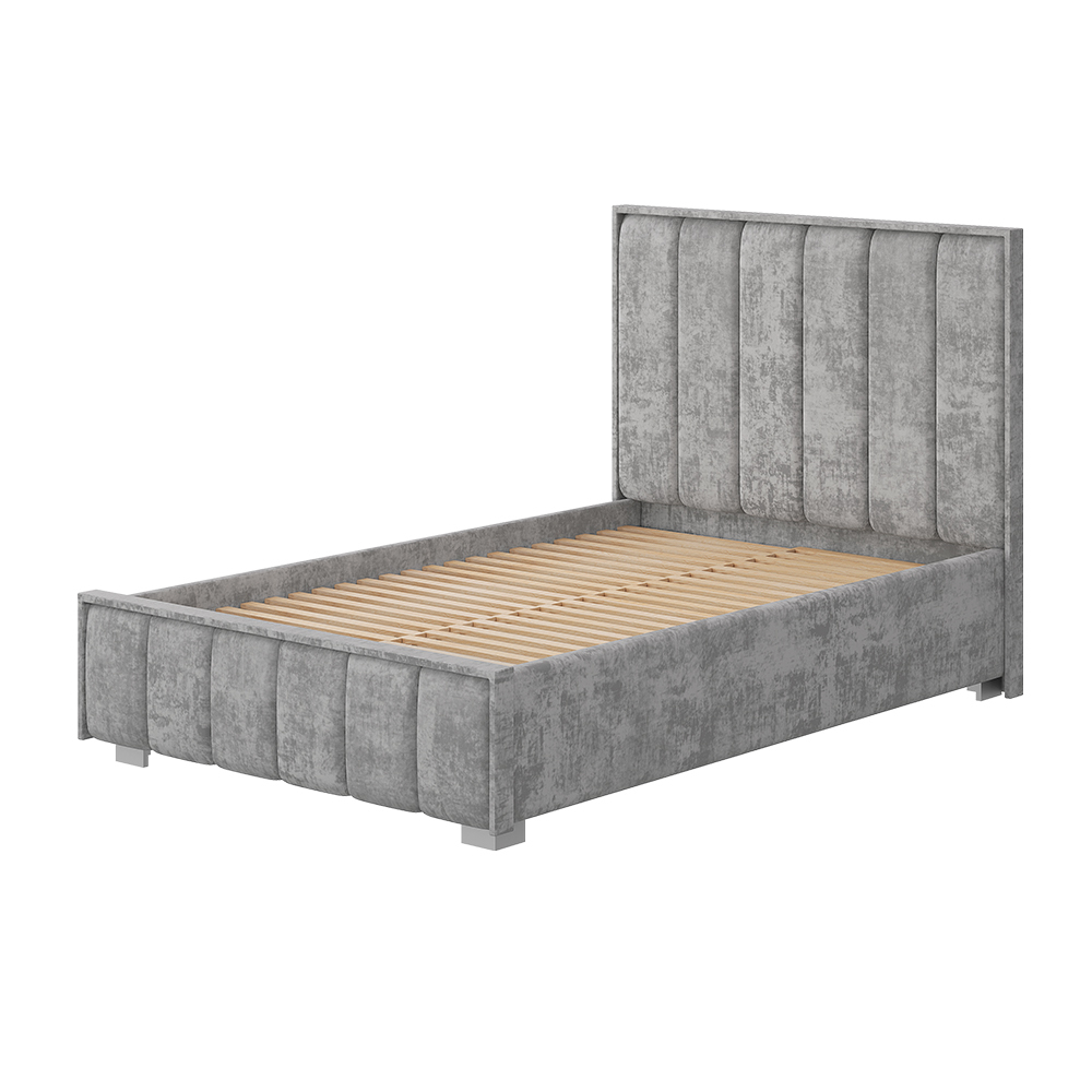 Кровать 1,2 м Мирабель КР-06 NEW хром