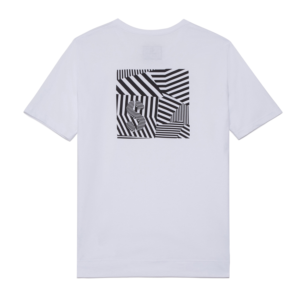 White TSHRT New Wave Dazzle S