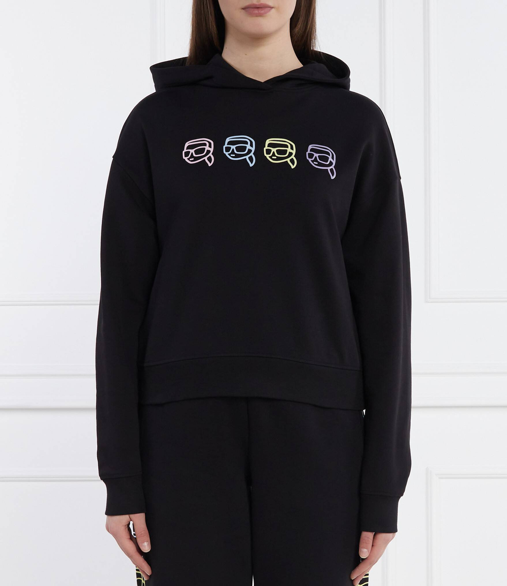 Худи IKONIK 2.0 Karl Lagerfeld - черный(241W1800)