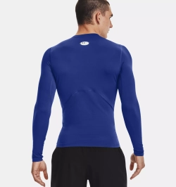 Рашгард мужской Under Armour UA HG Armour Comp LS-BLU