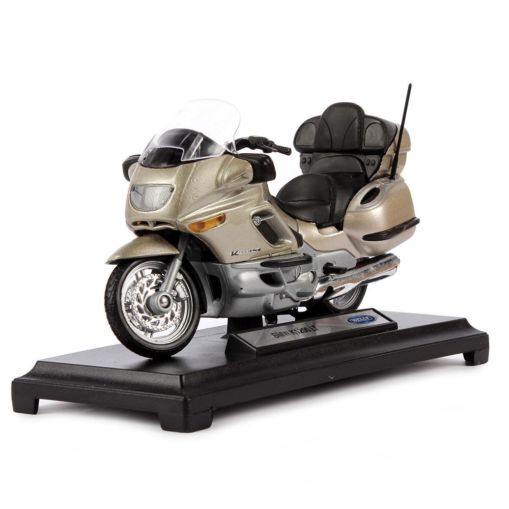 Мотоцикл ин. мет. 1:18 "BMW k1200lt" в коробка 12147PW (Kinsmart)
