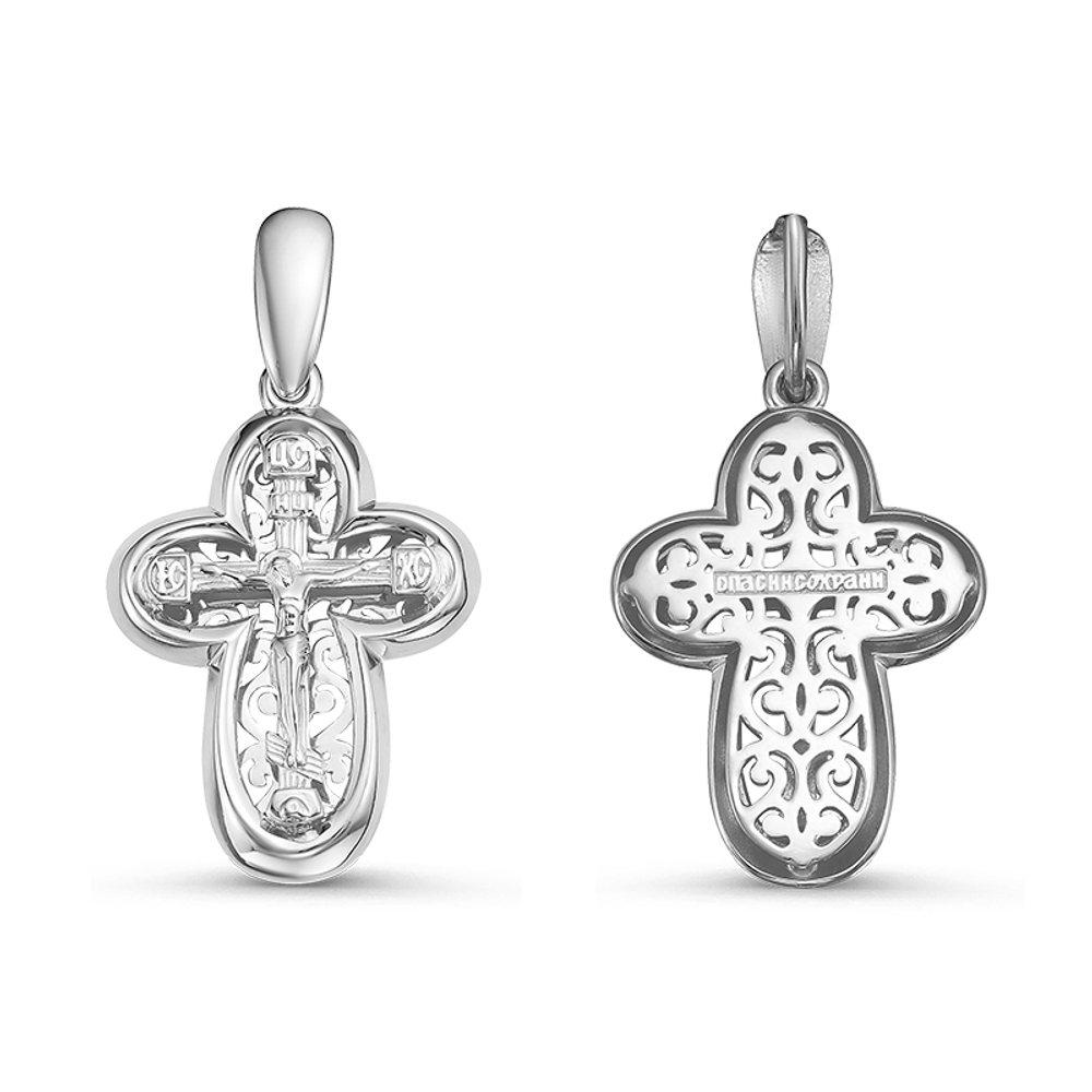 Крест из серебра 925 пробы
