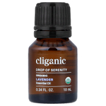 Cliganic, Органическое эфирное масло лаванды, 10 мл (0,34 жидк. Унции)